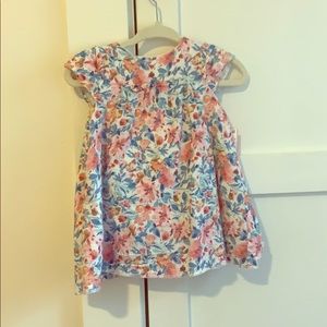 Zara Baby 6-9m Floral Dress